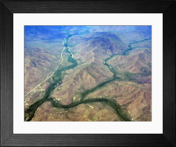 Framed Print : Mcleod River Headwaters