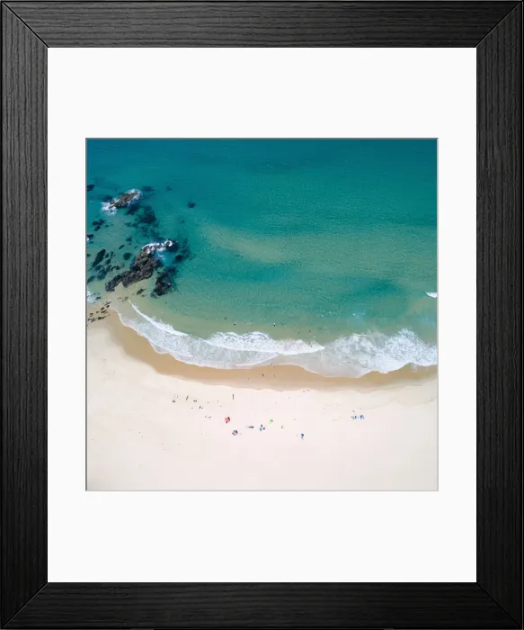 Framed Print : Australia, New South Wales, Bermagui, Sea and beach