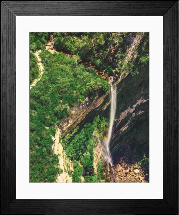 Framed Print : Bridal Veil Falls