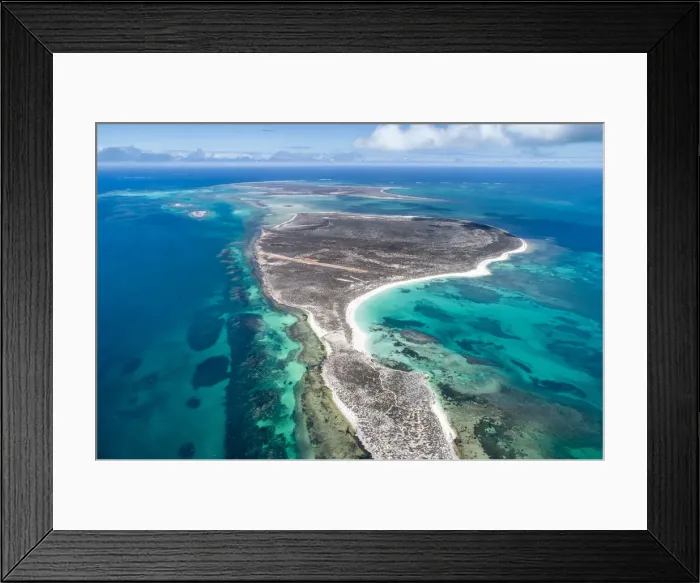 Framed Print : View 2 of Abrolhos Islands