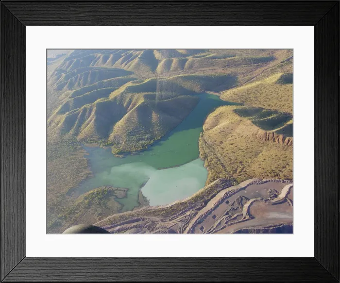 Framed Print : Lake Argyle