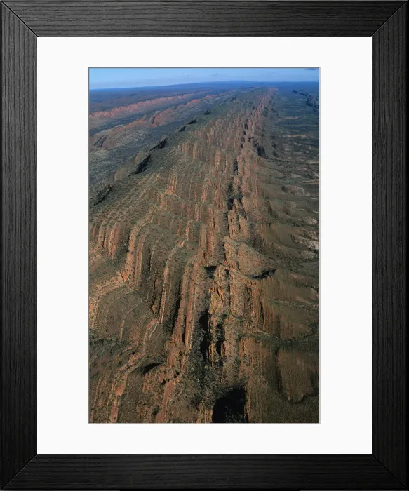 Framed Print : Australia, Western MacDonnell Ranges, aerial view Framed Print : Australia, Western MacDonnell Ranges, aerial view
