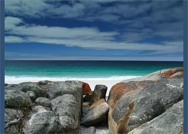 Granite outcrop, Bay of Fires, Tasmania