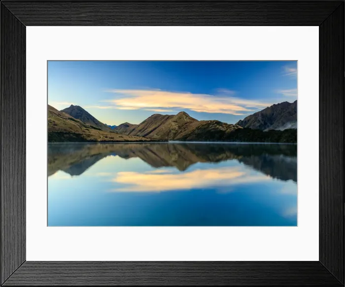 Framed Print : Moke Lake Reflections