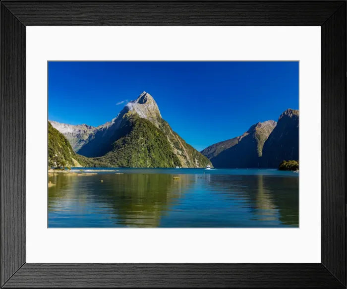 Framed Print : Mitre Peak
