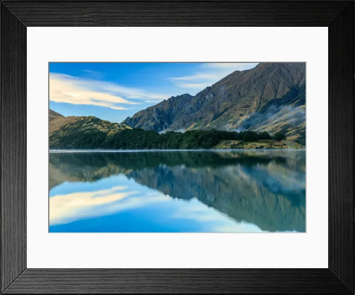 Framed Print : Moke Lake Reflections
