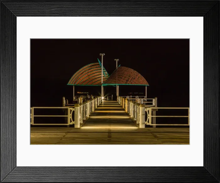 Framed Print : Strand Jetty