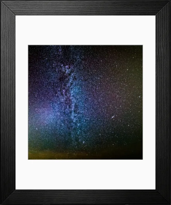 Framed Print : Milky Way. A colorful Milky Way shot during 2018 Perseid showers Framed Print : Milky Way. A colorful Milky Way shot during 2018 Perseid showers