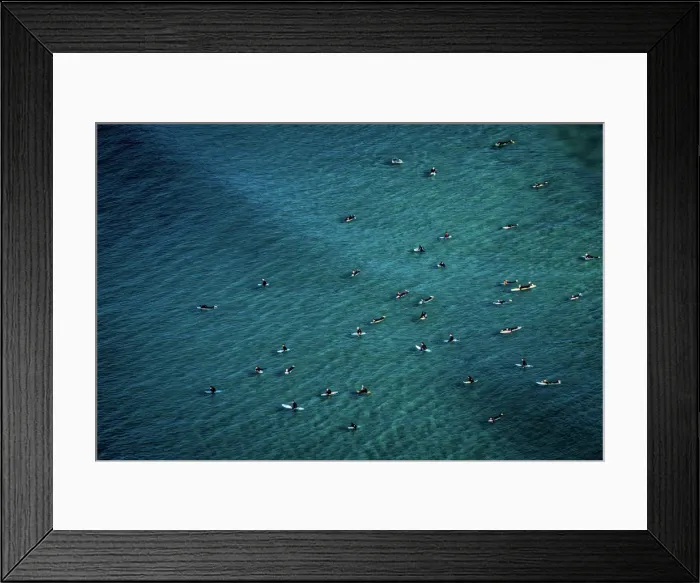 Framed Print : Aussie Surfers