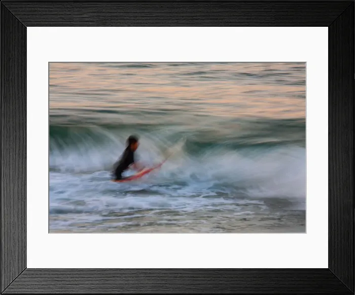 Framed Print : Catching the early morning waves Framed Print : Catching the early morning waves
