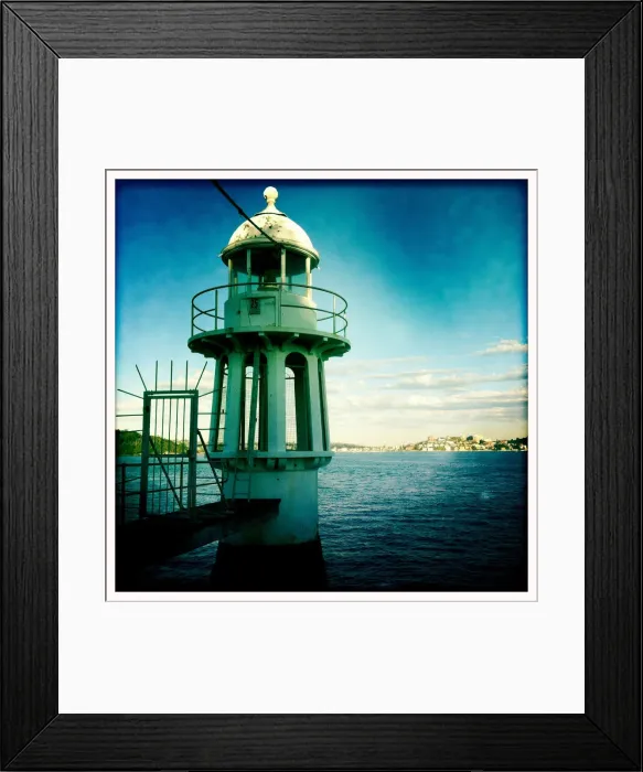 Framed Print : Bradleys Head Lighthouse, Mosman, Sydney