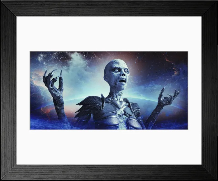Framed Print : Scary evil witch Framed Print : Scary evil witch