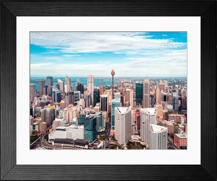 Framed Print : Sydney Downtown