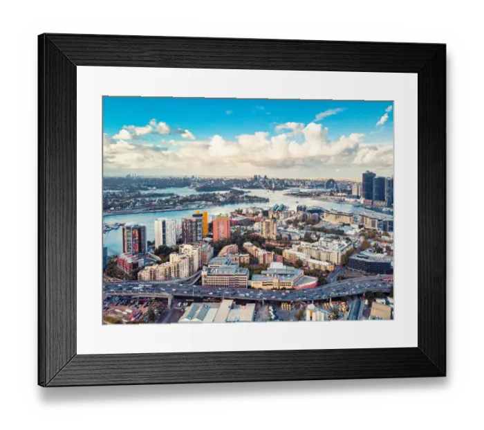 Framed Print : Beautiful cityscape of Sydney, Australia