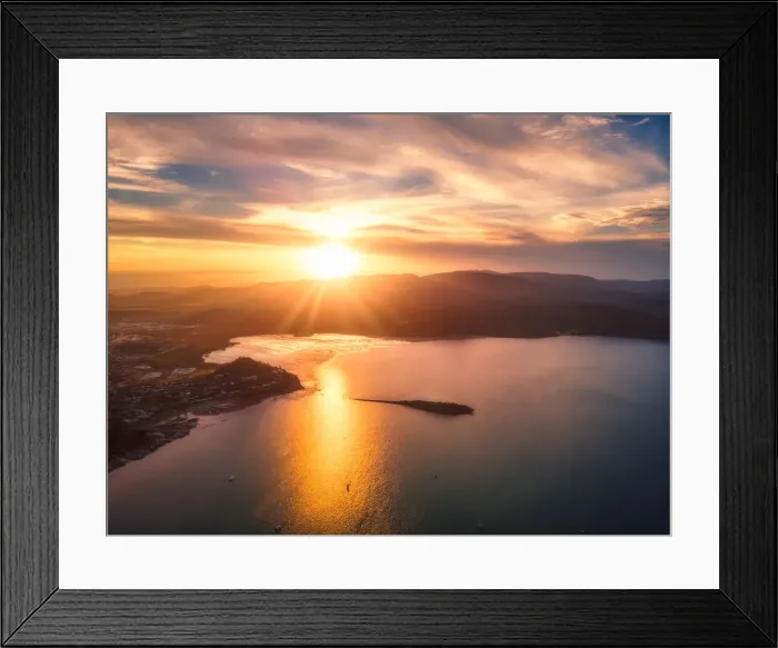 Framed Print : Sunset in Arlie Beach Australia Framed Print : Sunset in Arlie Beach Australia