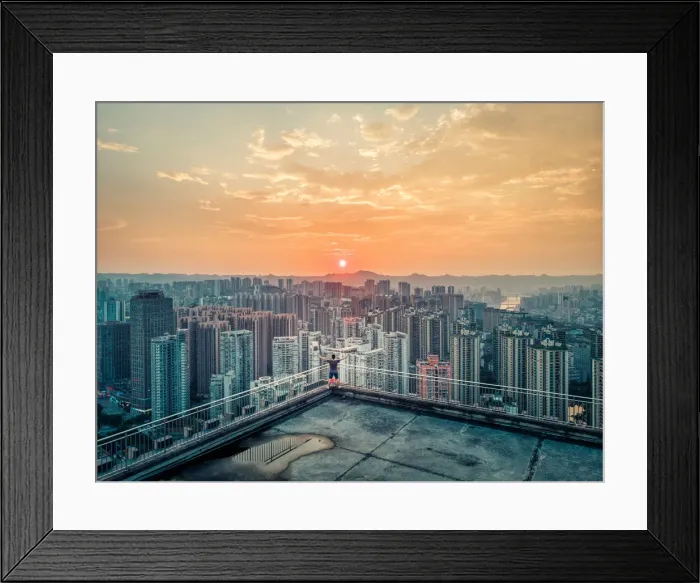 Framed Print : Pursuit of the Sunset