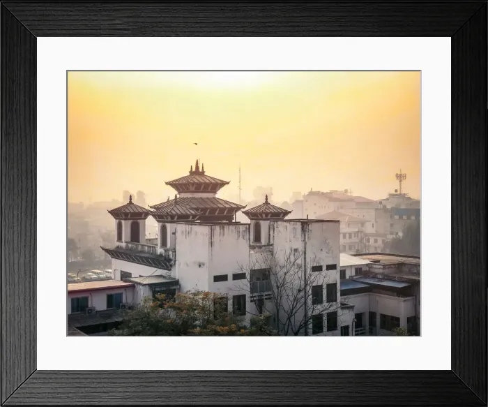 Framed Print : Cityscape of Kathmandu, Nepal Framed Print : Cityscape of Kathmandu, Nepal