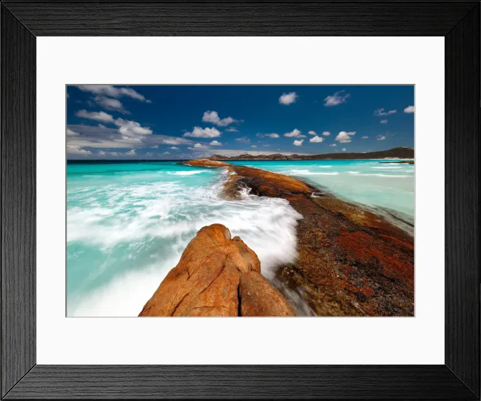 Framed Print : Lucky Bay Rocks Framed Print : Lucky Bay Rocks