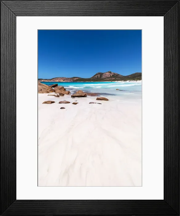 Framed Print : Thistle Cove sands Framed Print : Thistle Cove sands