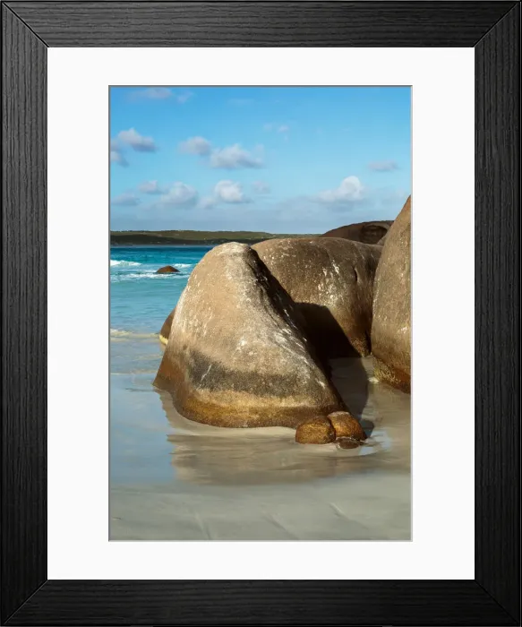 Framed Print : Twilight Beach in Esperance Framed Print : Twilight Beach in Esperance