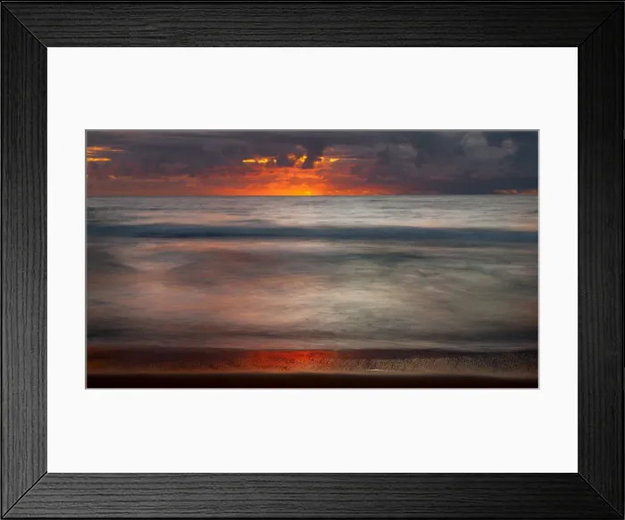 Framed Print : On Fire Warriewood Framed Print : On Fire Warriewood