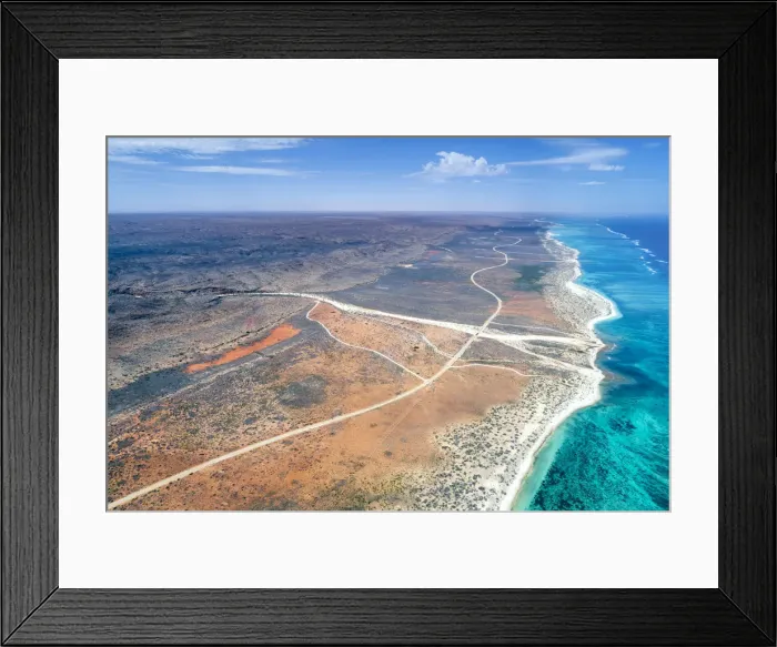 Framed Print : Beautiful sea at Exmouth View 7 Framed Print : Beautiful sea at Exmouth View 7