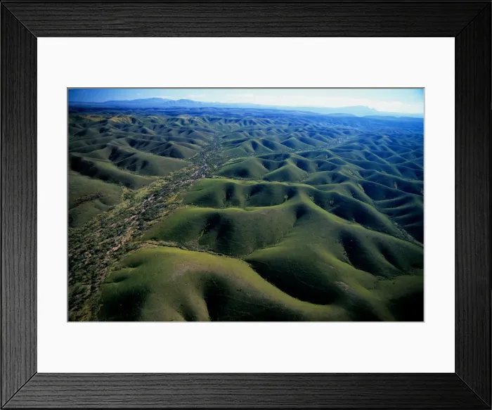 Framed Print : Australia, MacDonnell Ranges, aerial view Framed Print : Australia, MacDonnell Ranges, aerial view