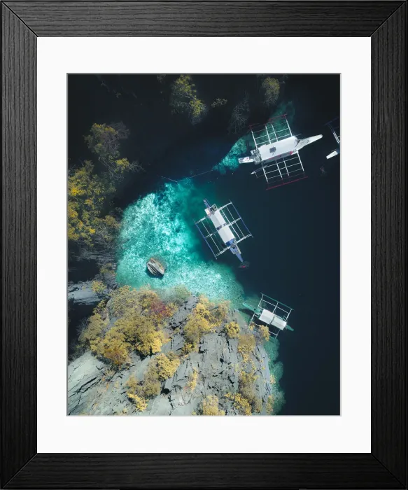 Framed Print : Dreamy Coron Framed Print : Dreamy Coron