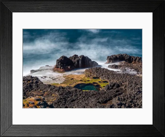 Framed Print : Rocky Coastline Framed Print : Rocky Coastline