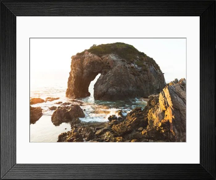 Framed Print : Rocky Coastline in Australia Framed Print : Rocky Coastline in Australia