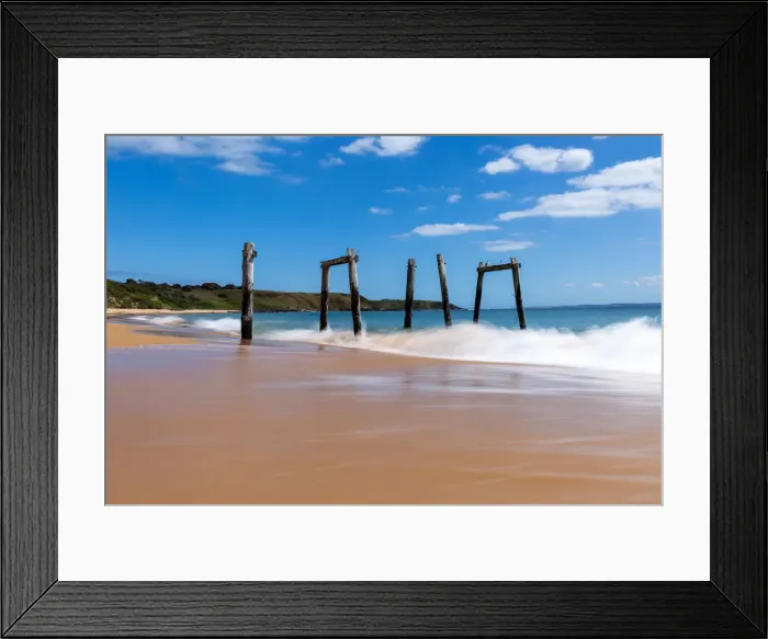 Framed Print : Old Jetty Phillip Island