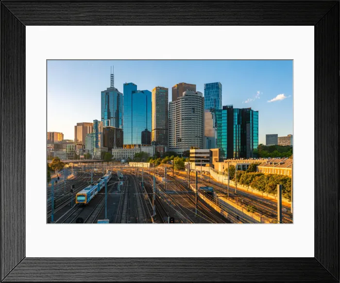 Framed Print : Melbourne. Kieran Stone Landscape Photography Framed Print : Melbourne. Kieran Stone Landscape Photography