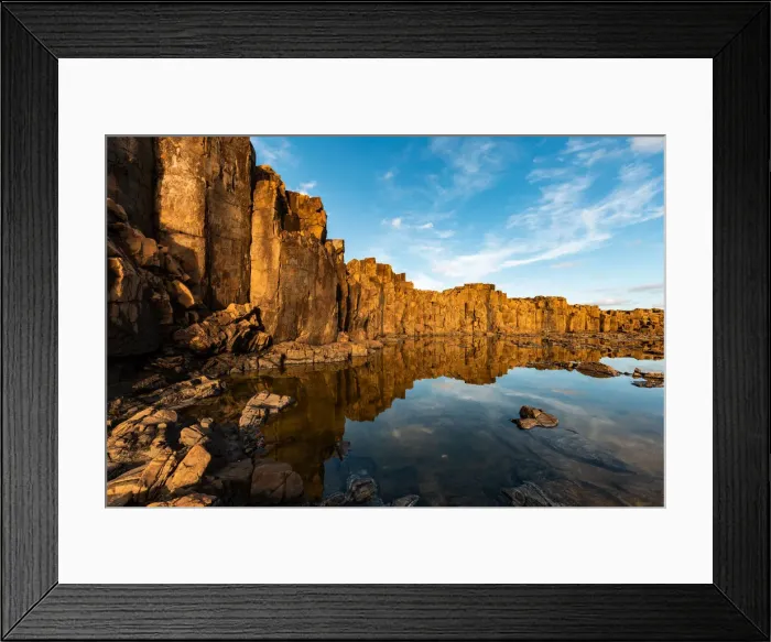 Framed Print : Basalt Columns Framed Print : Basalt Columns