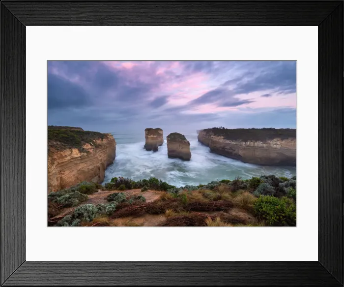 Framed Print : The Great Ocean Road