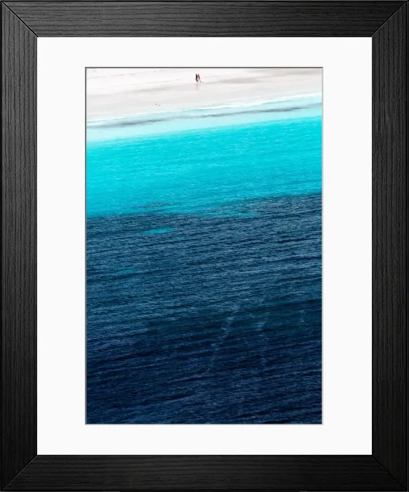Framed Print : Lucky bay walks