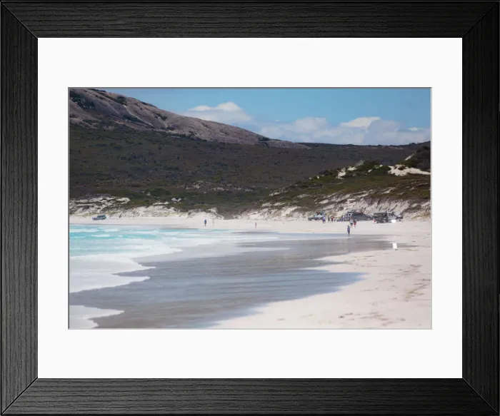 Framed Print : Lucky Bay. The beautiful paradise of Lucky Bay in Cape Le Grand National
