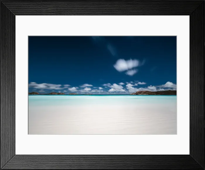 Framed Print : Mystic Lucky Bay