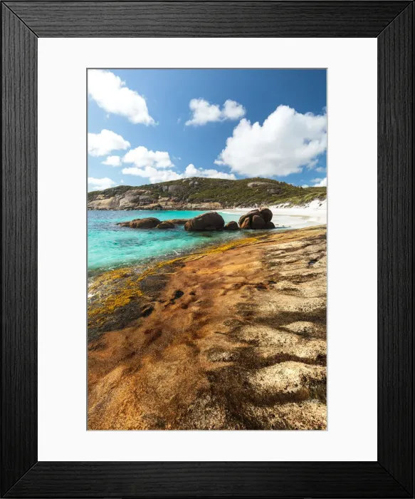Framed Print : Little Hellfire Bay