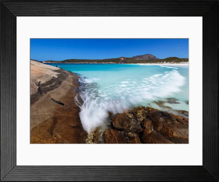Framed Print : Hellfire Bay wave Framed Print : Hellfire Bay wave