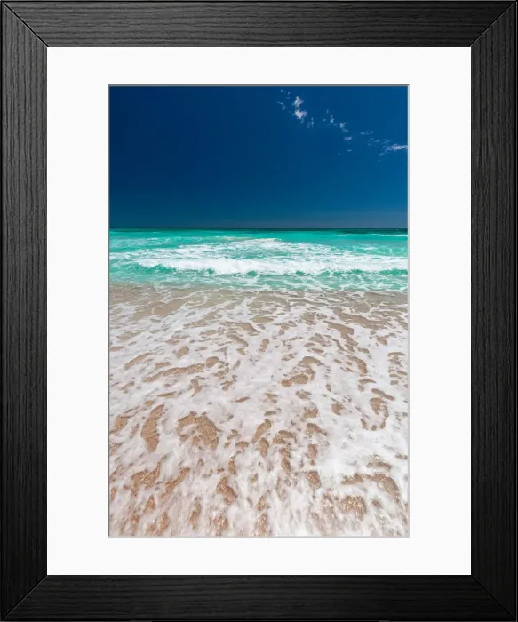 Framed Print : Talia Beach