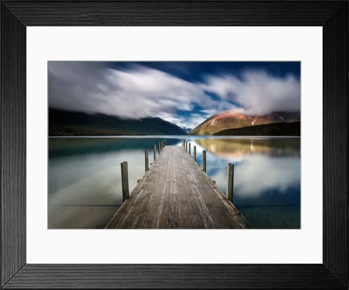 Framed Print : Lake Rotoiti, Nelson Lakes National Park