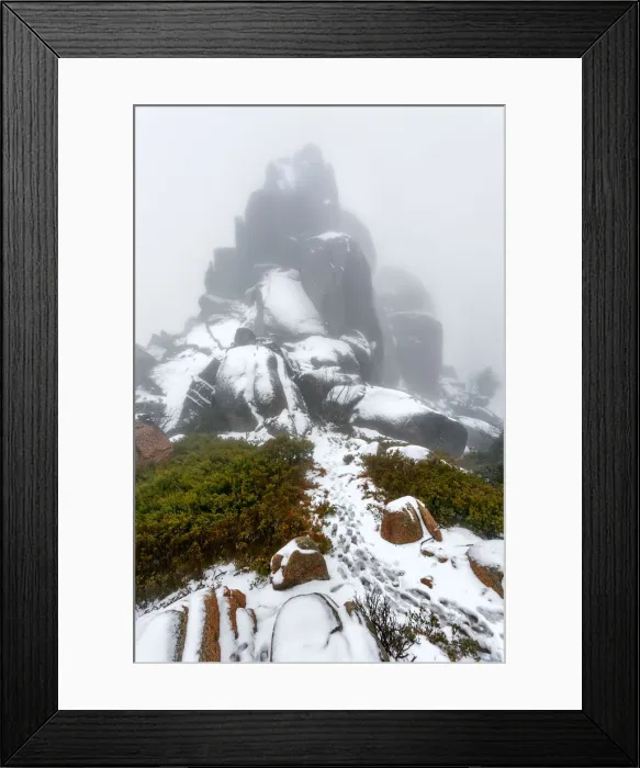 Framed Print : Cathedral Rock Mt Buffalo Framed Print : Cathedral Rock Mt Buffalo
