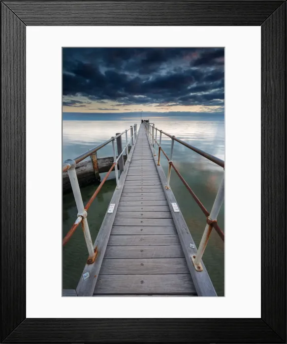 Framed Print : St Kilda Pier
