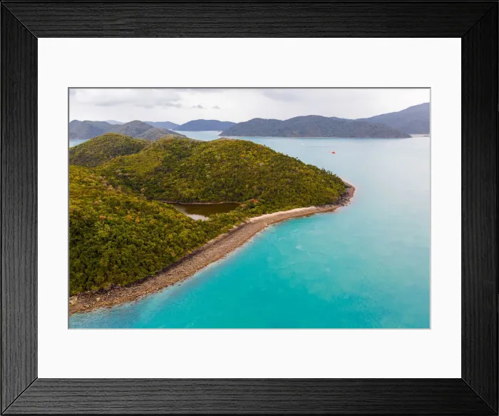 Framed Print : Long Island Whitsundays