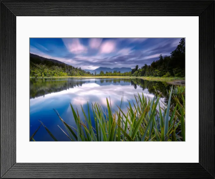 Framed Print : Lake Matheson