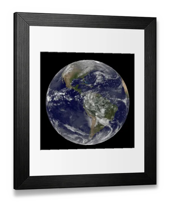 Framed Print : Satellite View of Americas on Earth Day, April 22nd 2014 Framed Print : Satellite View of Americas on Earth Day, April 22nd 2014