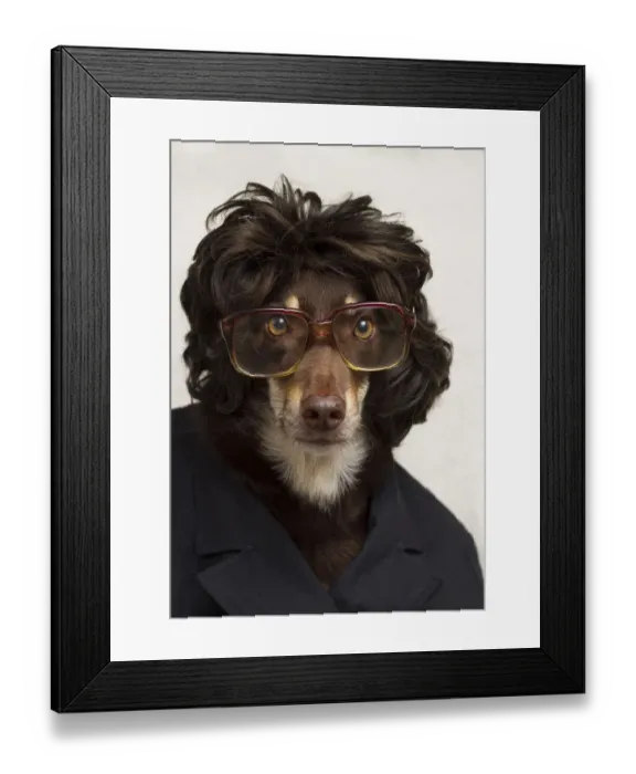 Framed Print : When Pets Mean Business