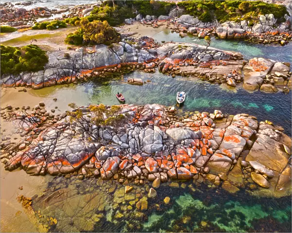 Eastern Coastline of Tasmania Australia