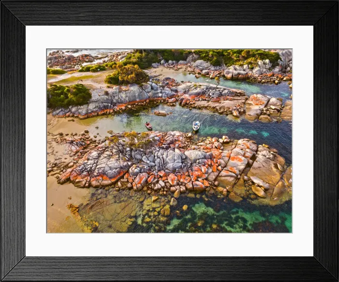Framed Print : Eastern Coastline of Tasmania Australia Framed Print : Eastern Coastline of Tasmania Australia