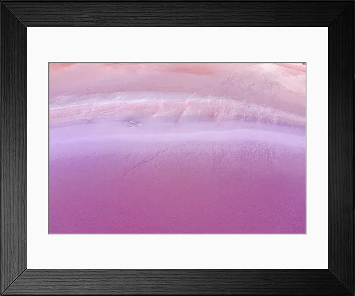 Framed Print : Aerial view of patterns, textures and amazing colors, pink, purple and orange over Framed Print : Aerial view of patterns, textures and amazing colors, pink, purple and orange over